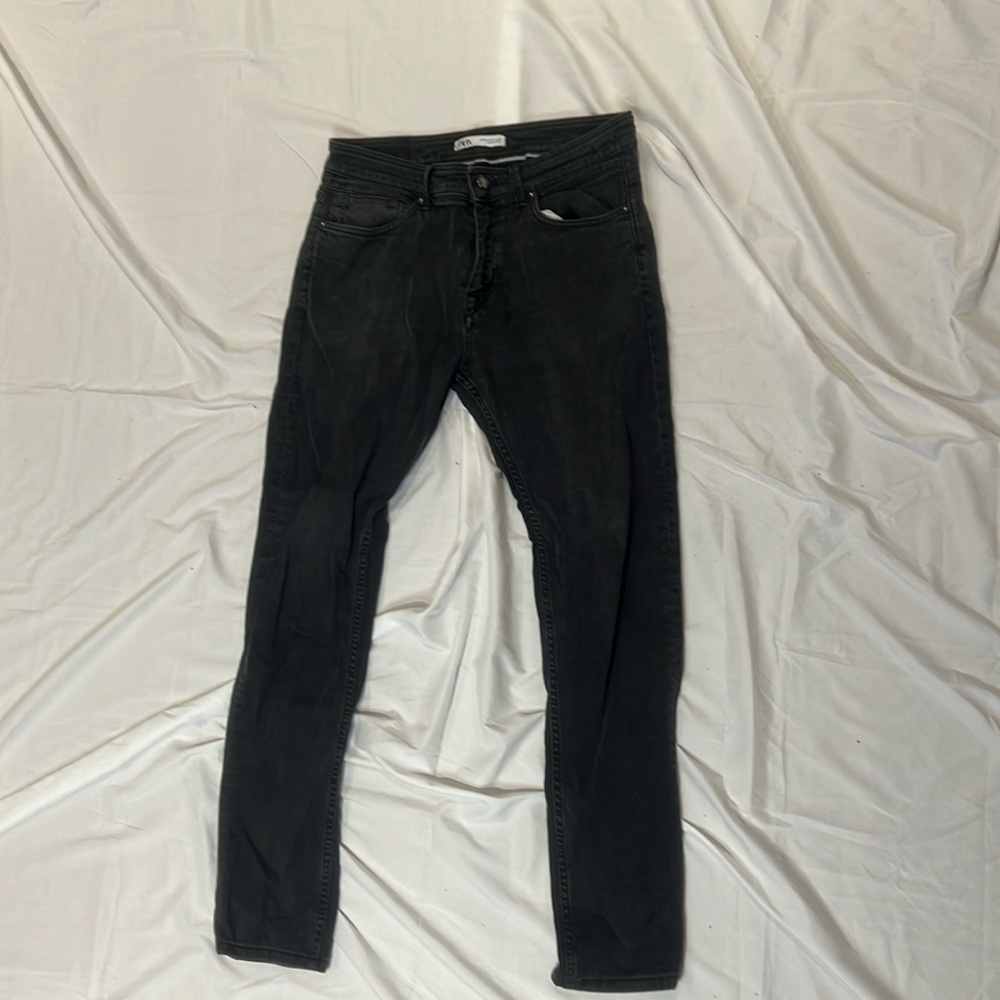 Zara dark grey jeans